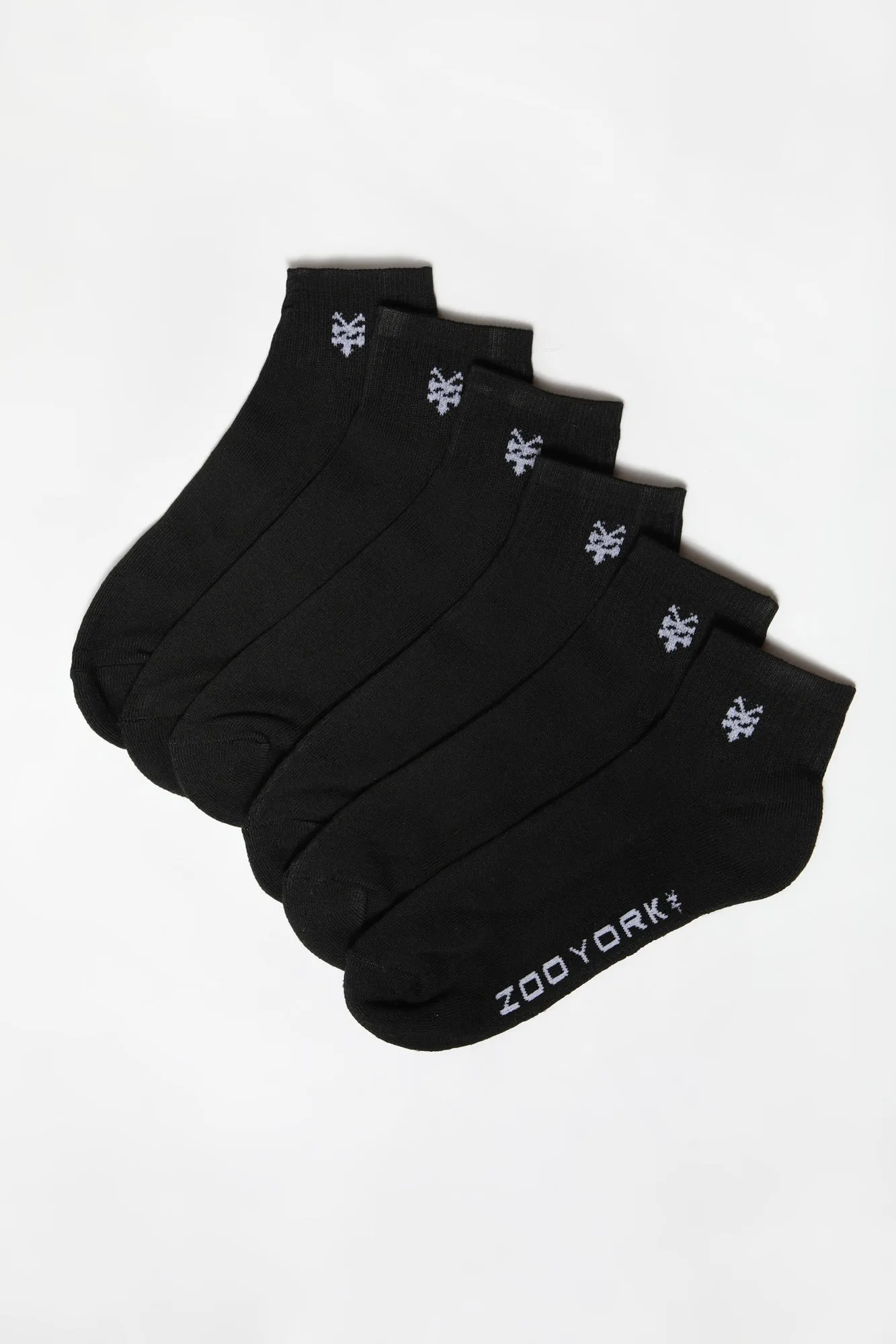 Zoo York Mens 6-Pack Ankle Socks